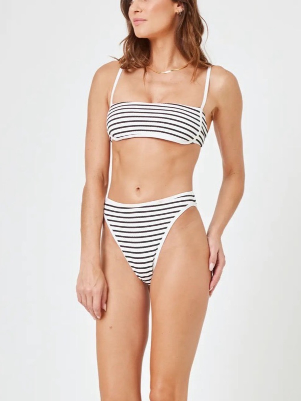 Striped Bikini Set